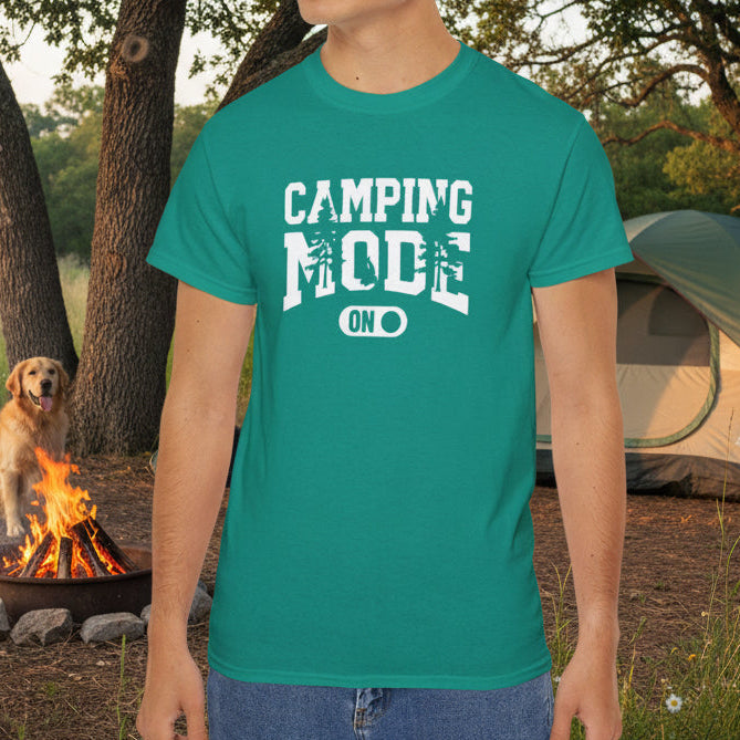 Camping Mode On T-Shirt