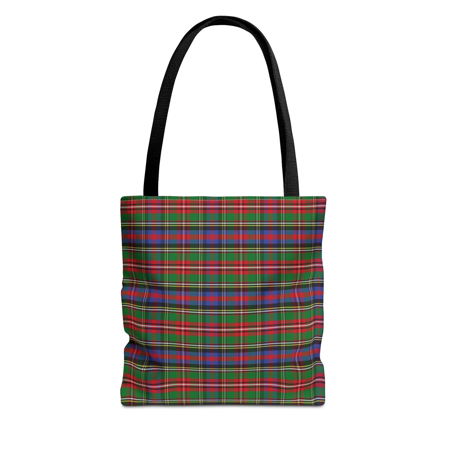Christmas Plaid Tote Bag