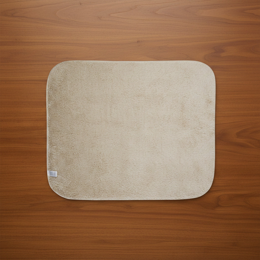 Riverfront Roses Sherpa Blanket | Beige Reverse