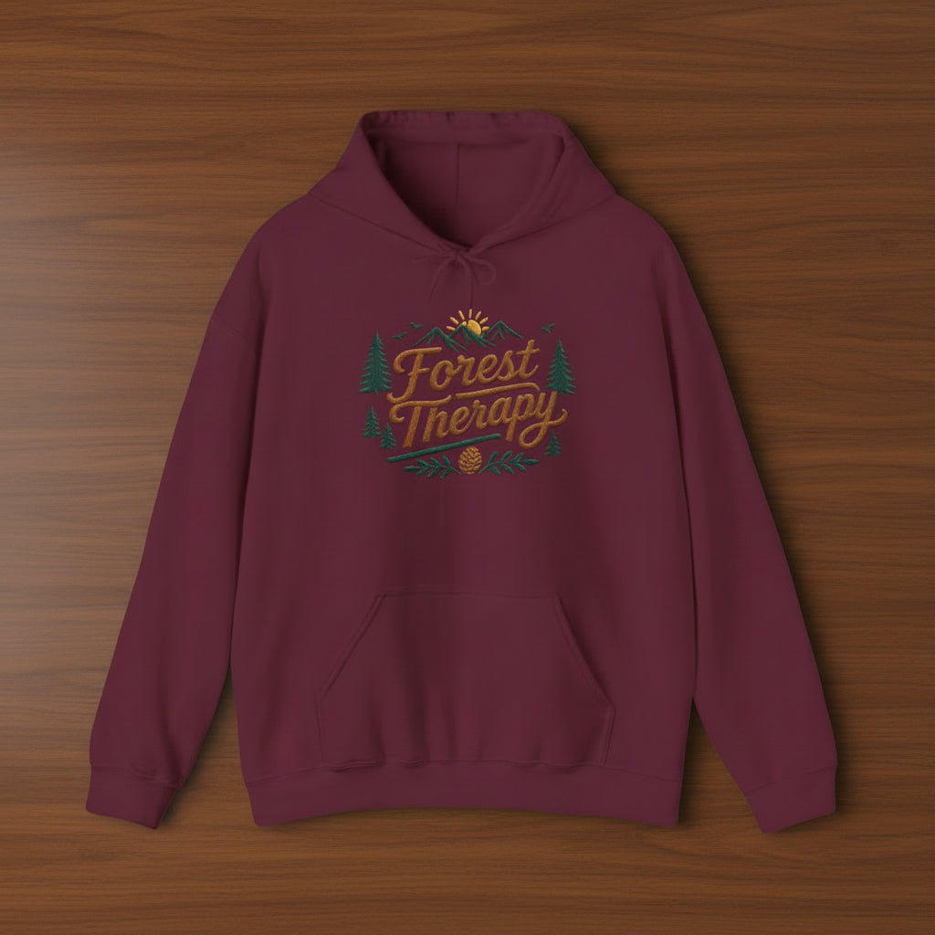 Forest Therapy Embriodered Hoodie