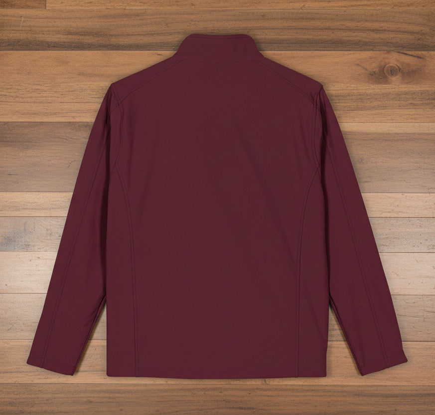 Men's Pine Embroidered Soft Shell Jacket