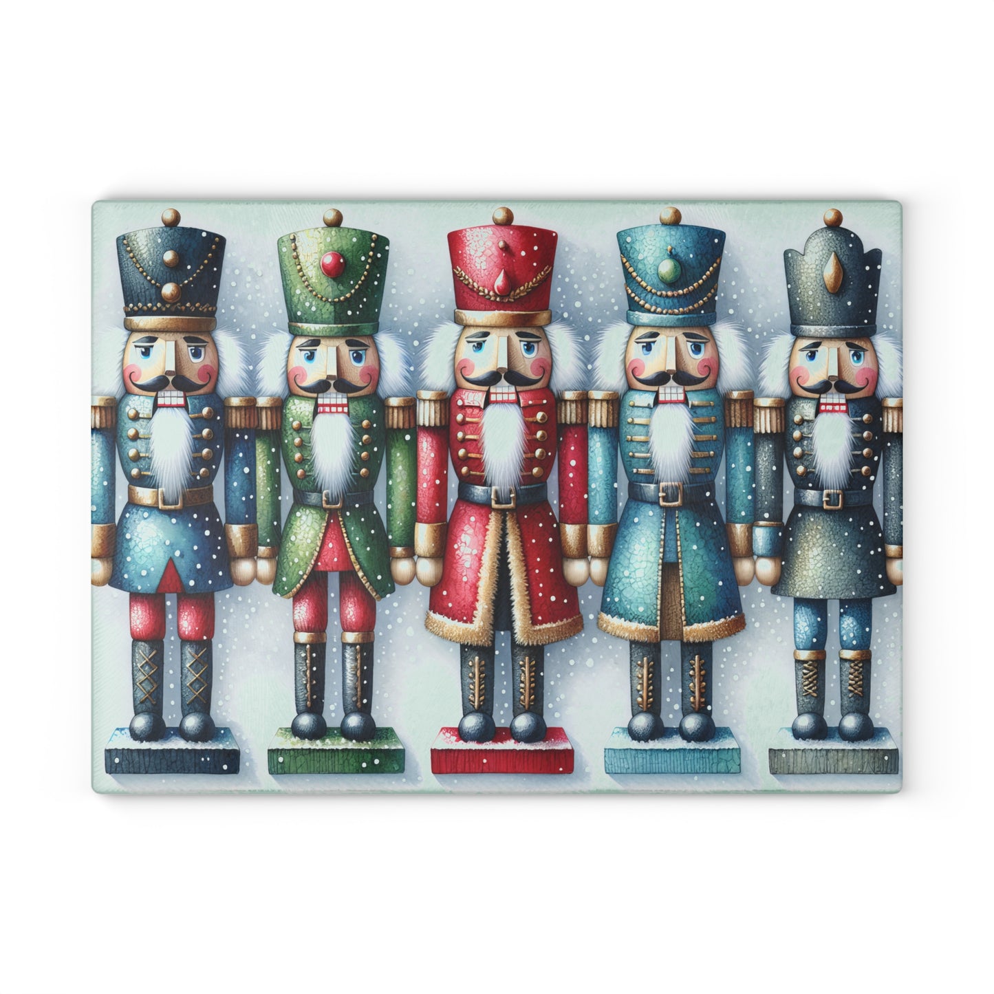 Nutcracker Glass Cutting Board