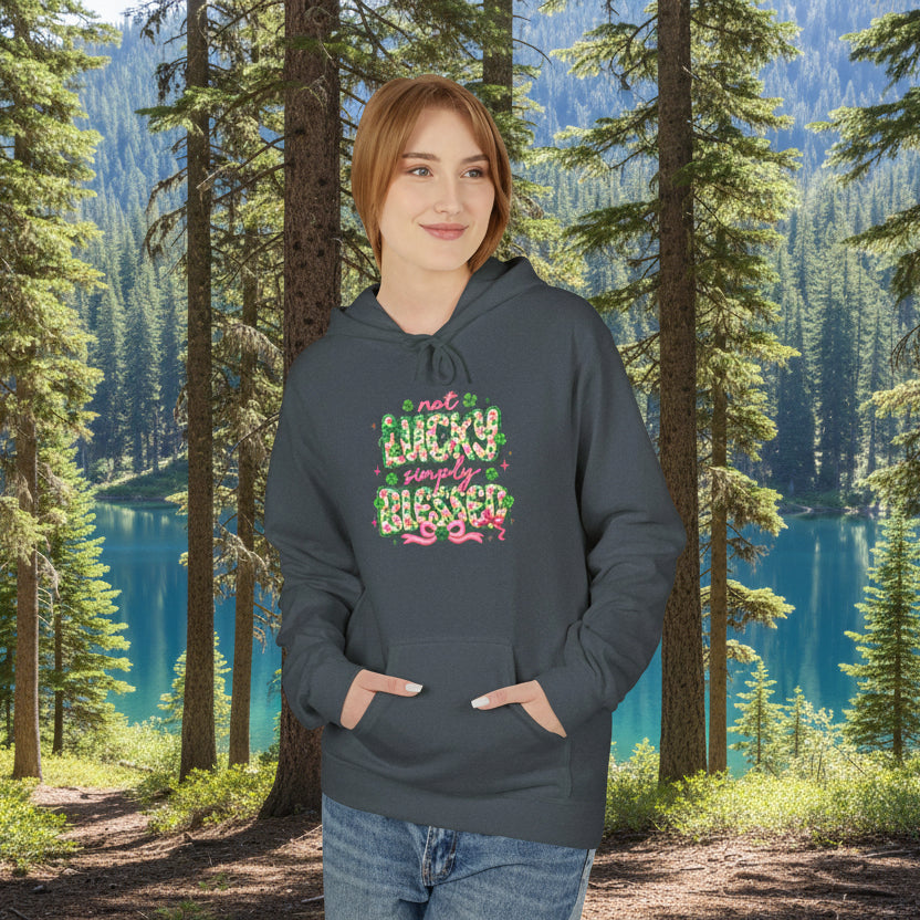 Not Lucky Simply Blessed St. Patrick's Day Hoodie
