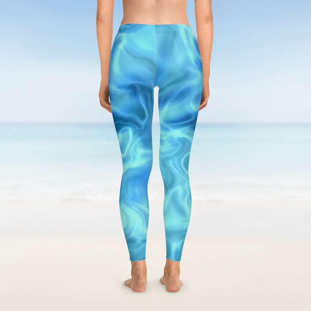 Swirling Water Leggings