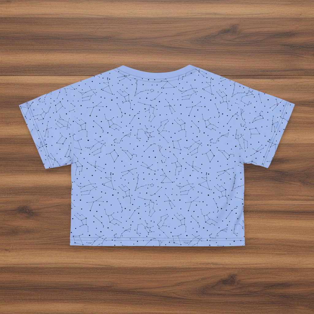 Constellation Crop Top T-Shirt