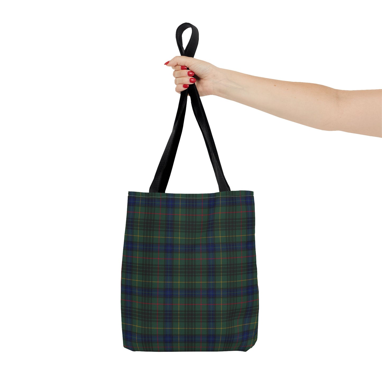 Hunting Stewart Plaid Tote Bag