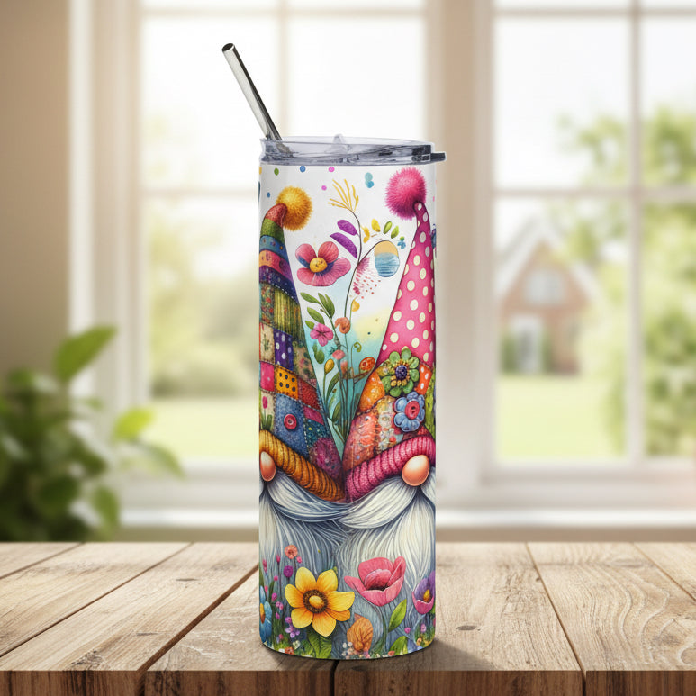Spring Gnome's 20oz Stainless Steel Tumbler
