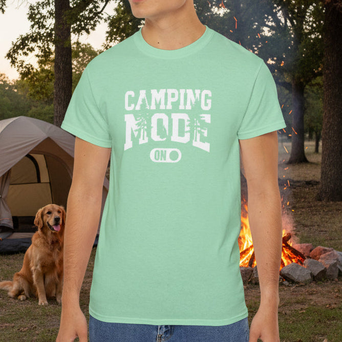 Camping Mode On T-Shirt
