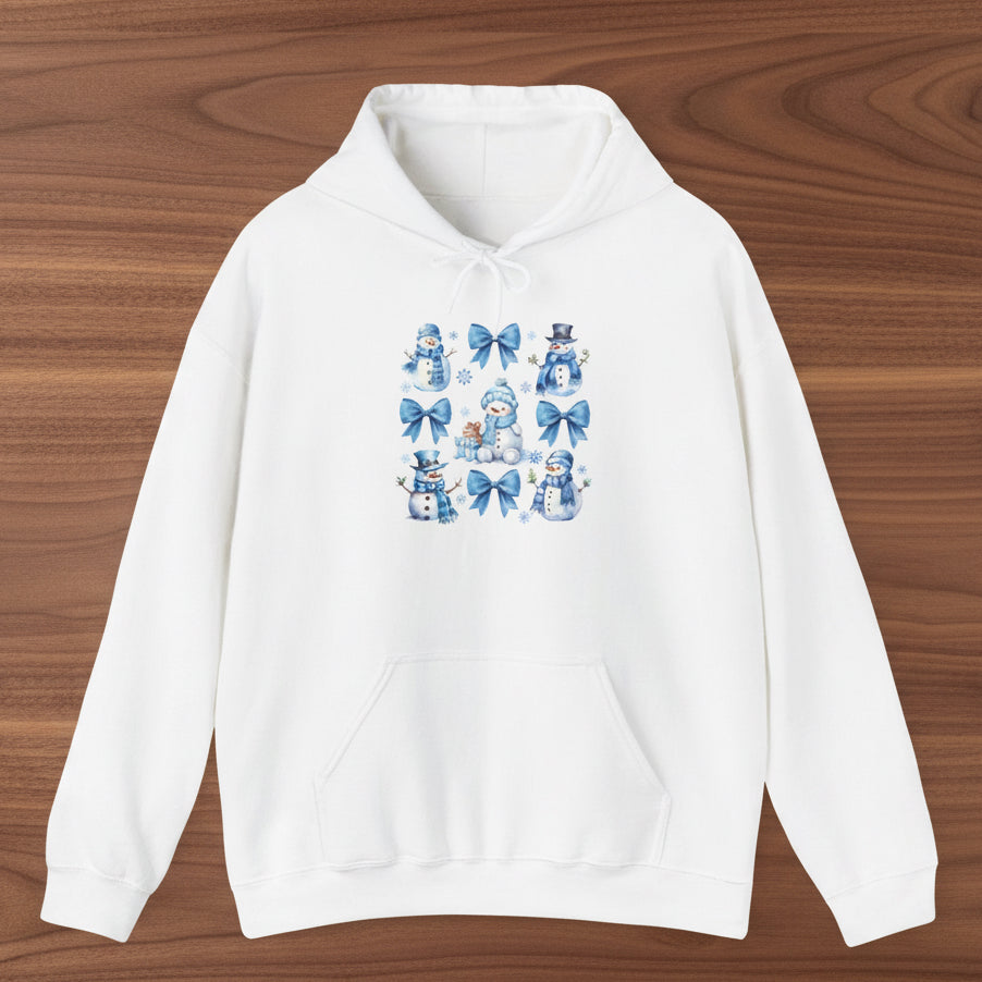 Coquette Winter Snowman Hoodie