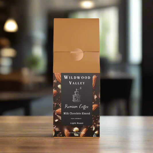 Milk Chocolate Almond Coffee Blend (Light Roast) 12oz