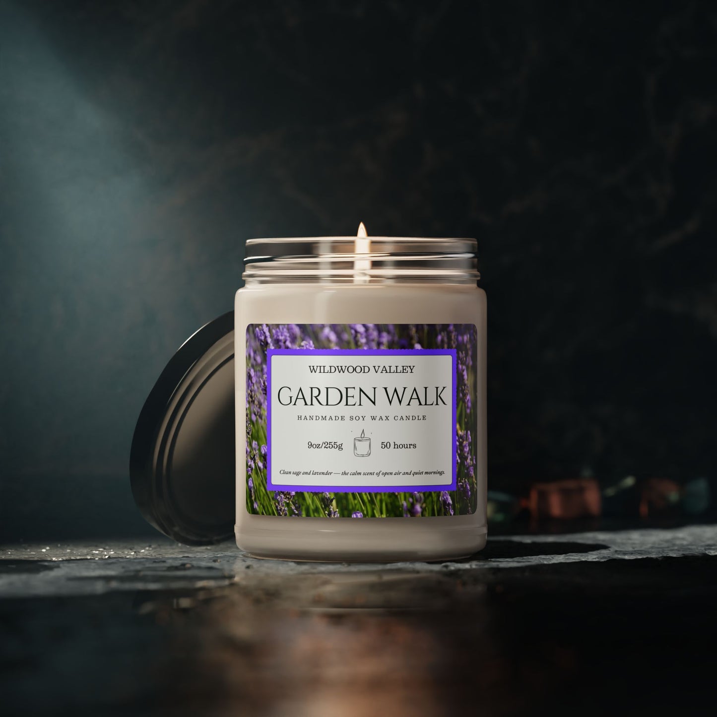 Garden Walk Scented Soy Candle