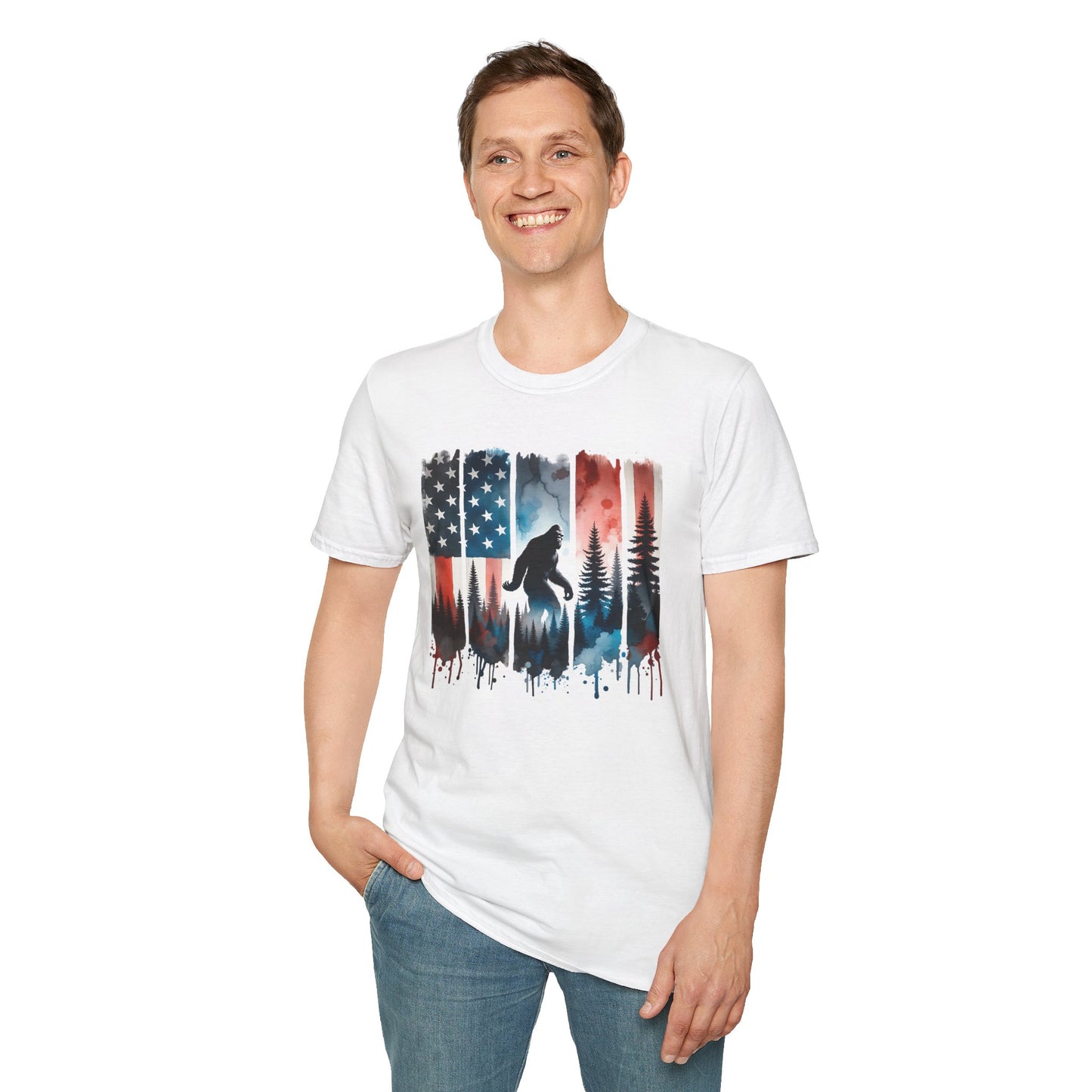 Bigfoot Flag T-Shirt