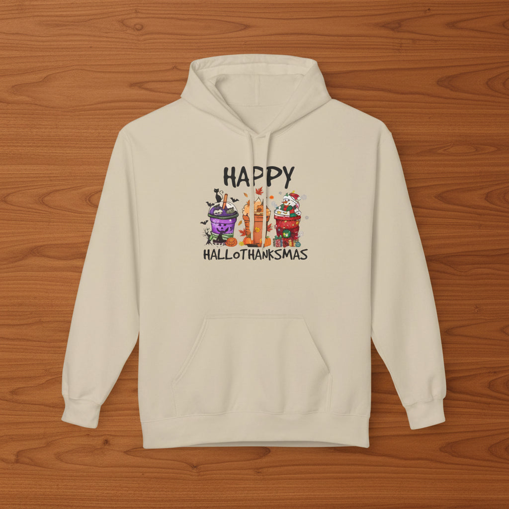 Happy Hallothanksmas Hoodie