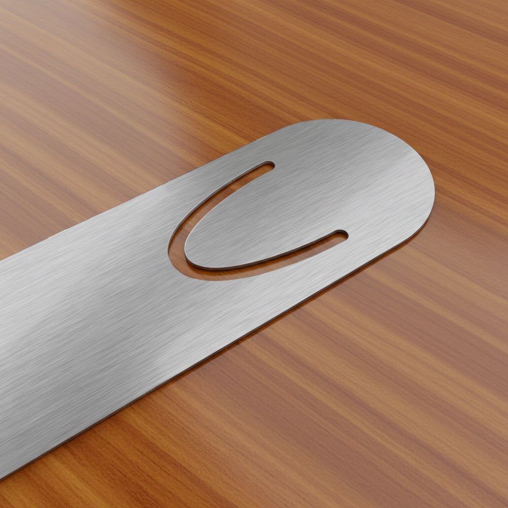 Riverfront Roses Metal Bookmark