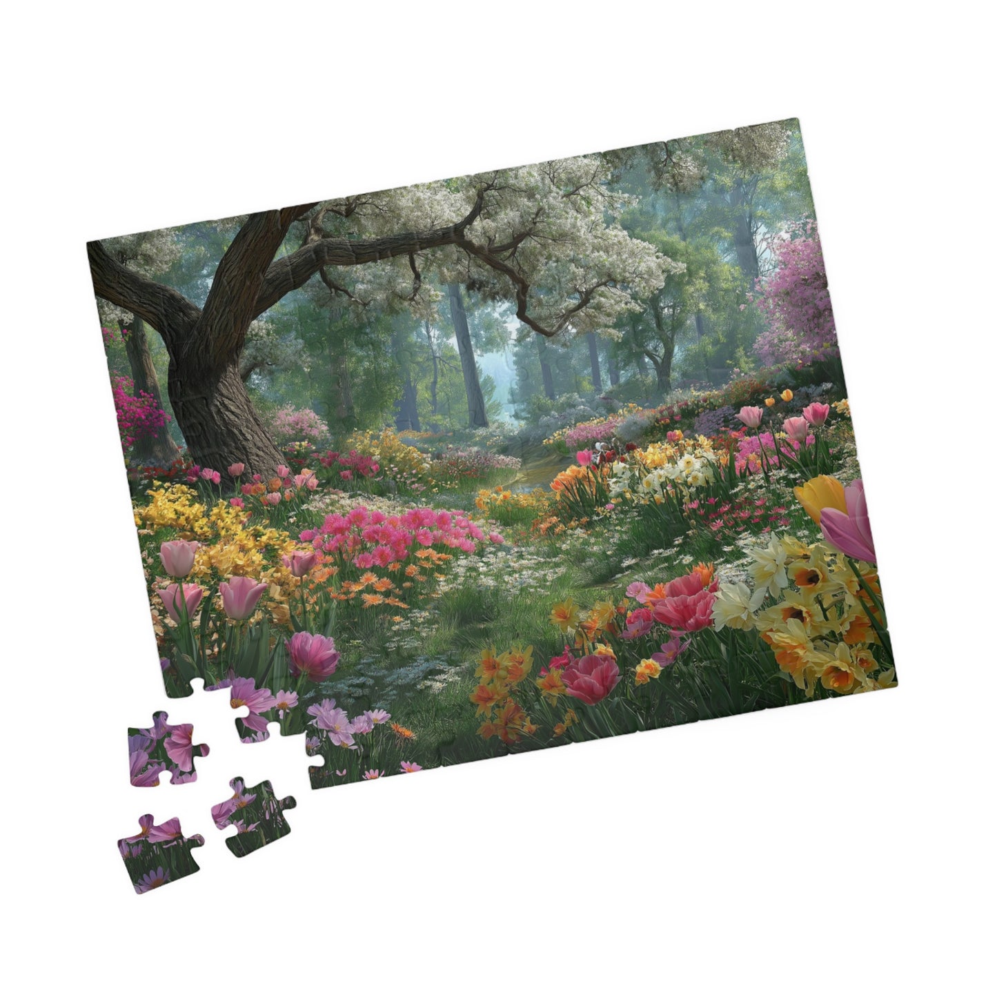 Spring Forest Jigsaw Puzzle — 110/252/520/1014 pcs