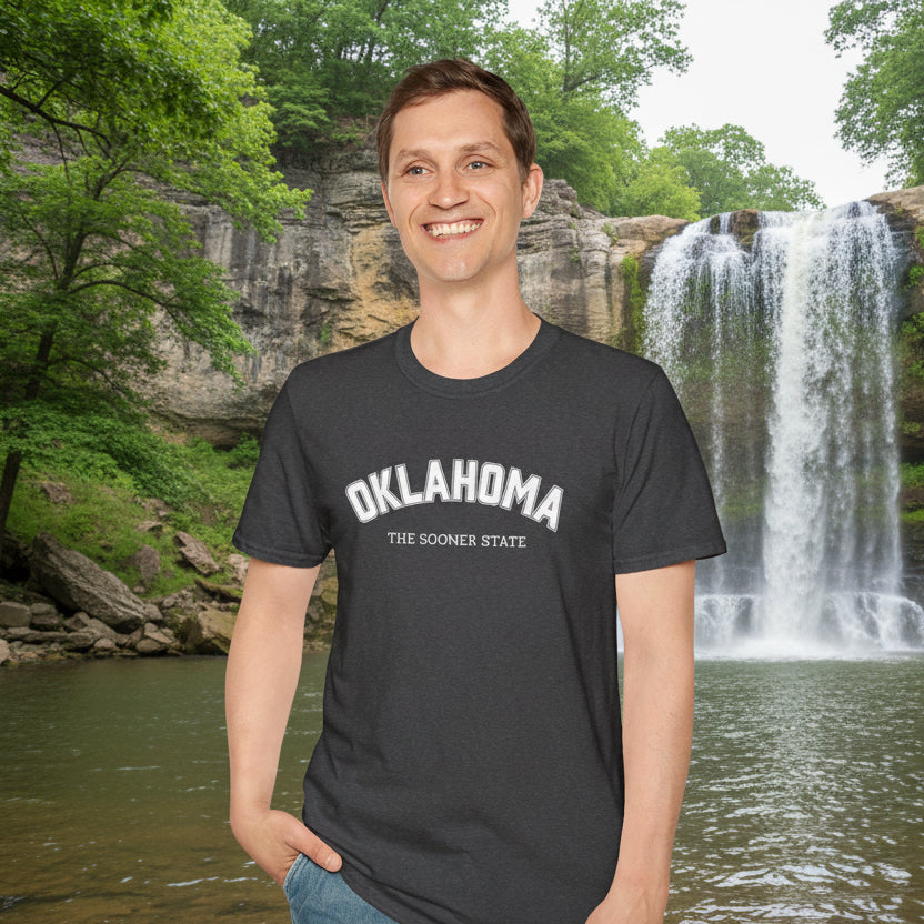 Oklahoma The Sooner State Softstyle T-Shirt
