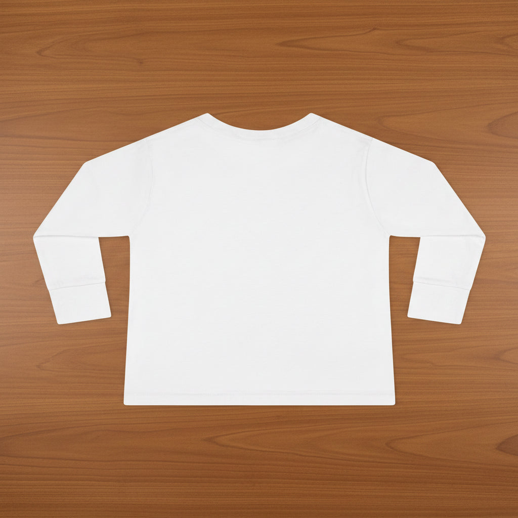 Little Pink Monster Toddler Long Sleeve Tee