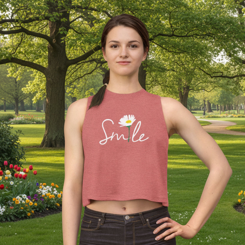 Smile Daisy Crop Top