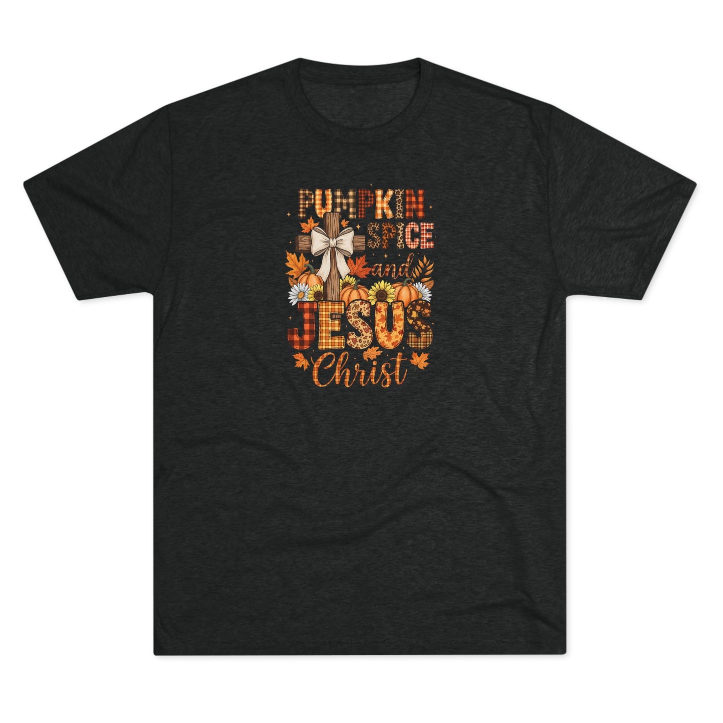 Pumpkin Spice and Jesus Christ Fall T-Shirt