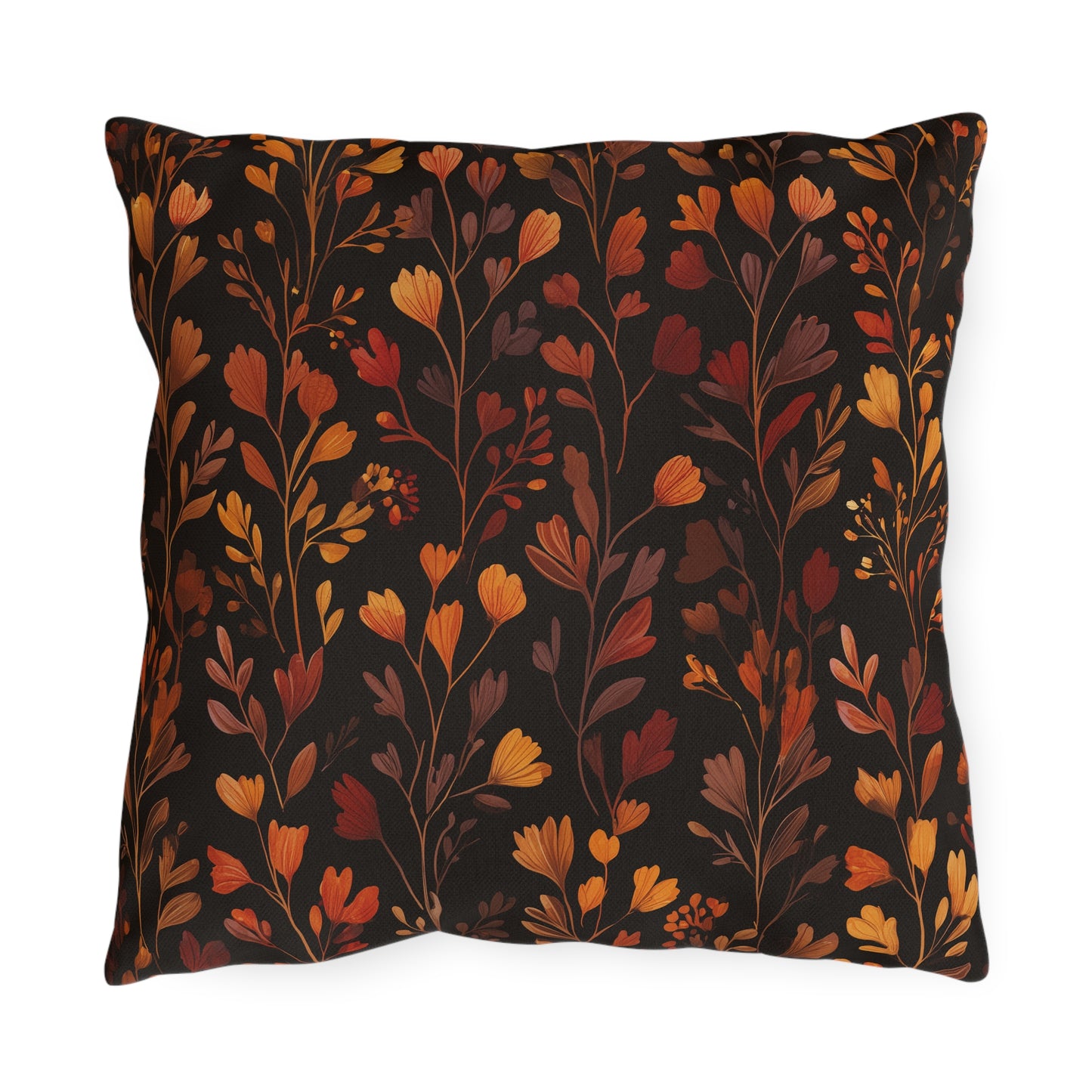 Autumn Floral Outdoor Pillow