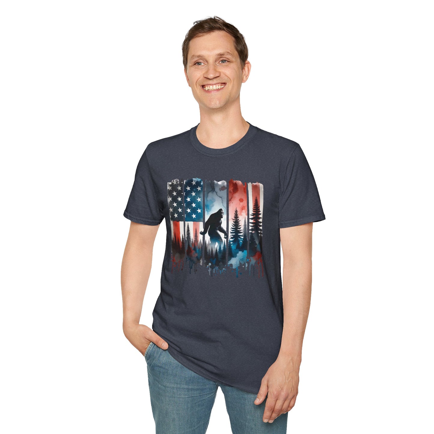 Bigfoot Flag T-Shirt
