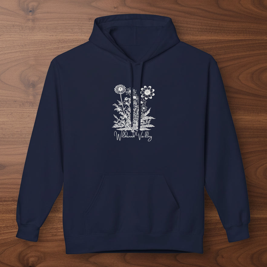 Wildwood Valley Floral Sketch Hoodie