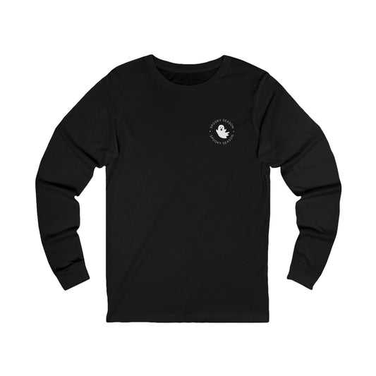 Spooky Season Minimalist Long Sleeve Tshirt