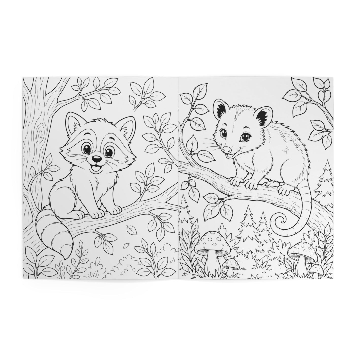 Wildwood Valley Coloring Book