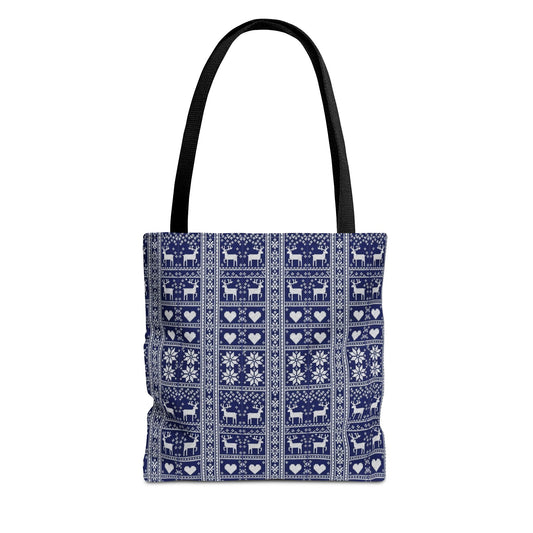 Nordic Reindeer Tote Bag