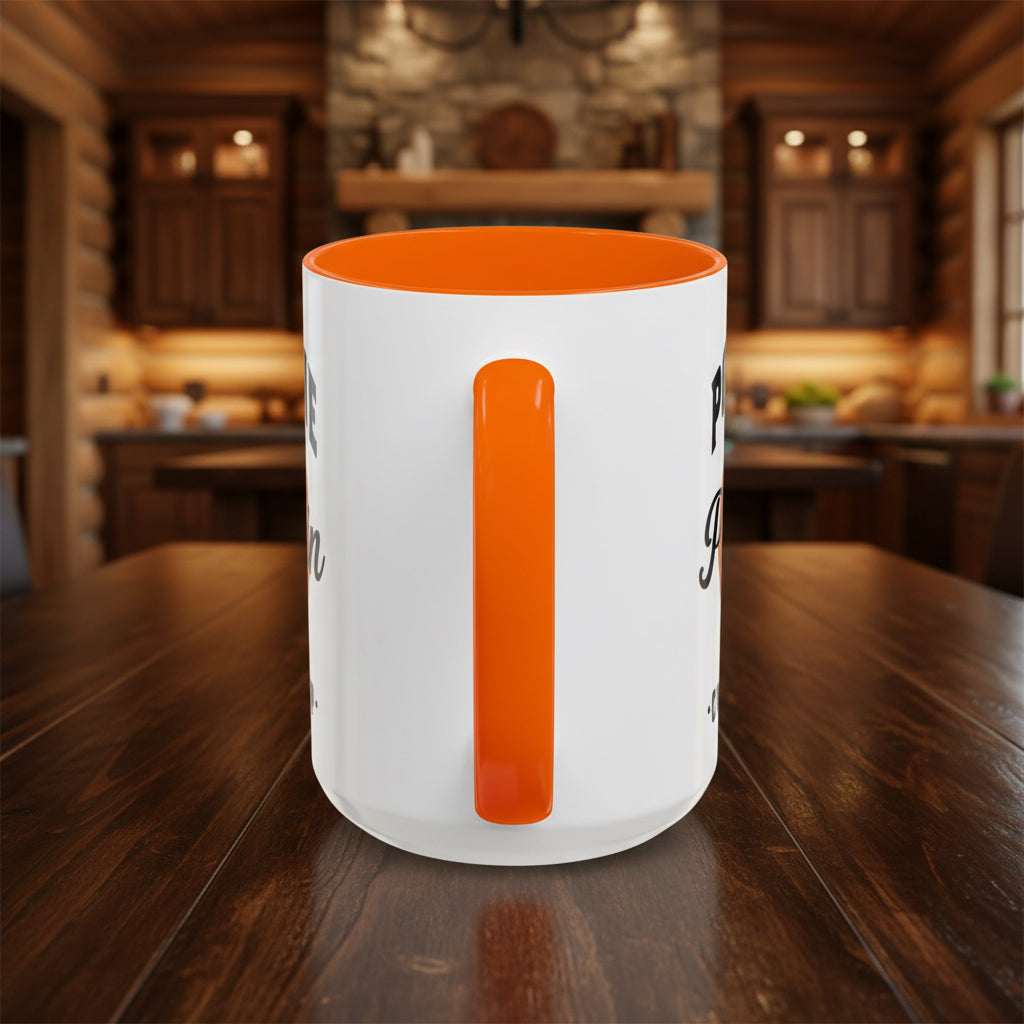Pour Some Pumpkin on Me Accent Mug