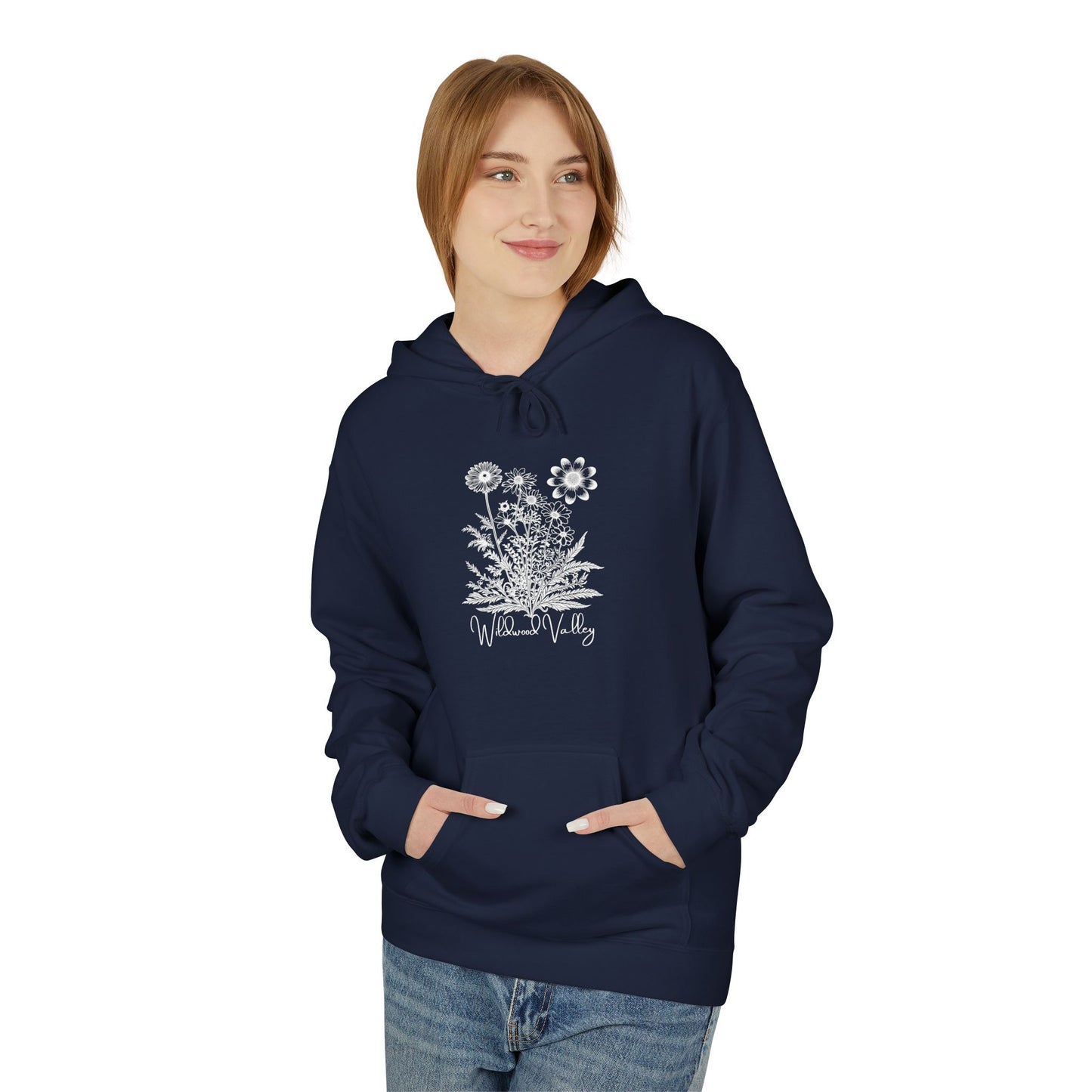 Wildwood Valley Floral Sketch Hoodie