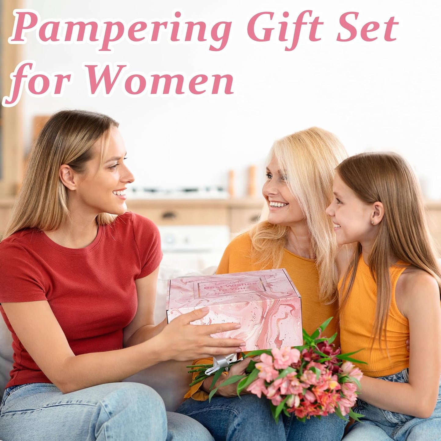 Self Care Gifts for Women - Birthday Gifts for Women Mother'S Day Gifts for Her Thinking of You Gifts Unique Get Well Soon Presents Relaxing Spa Gift Basket for Her Bestie Sister Mom Gifts for All