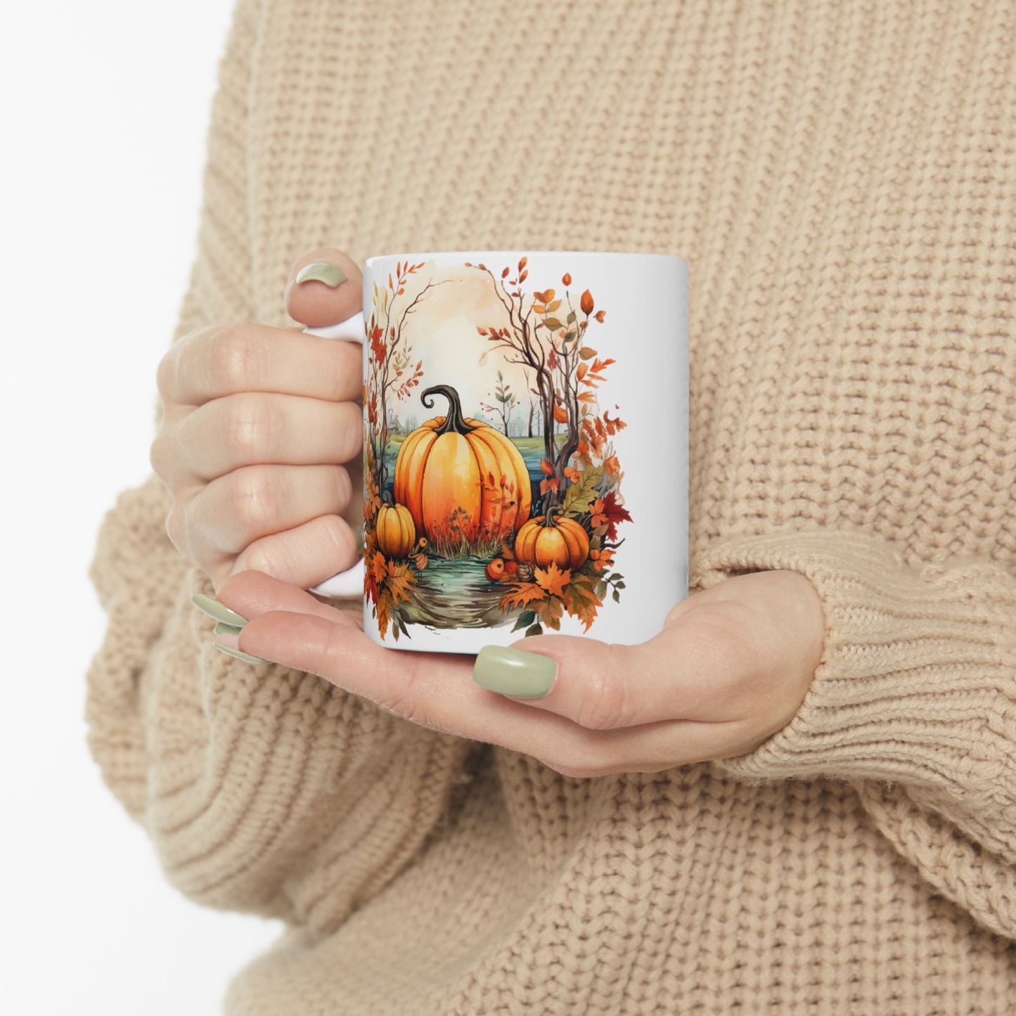 Pumpkin Patch Ceramic Mug | 11oz