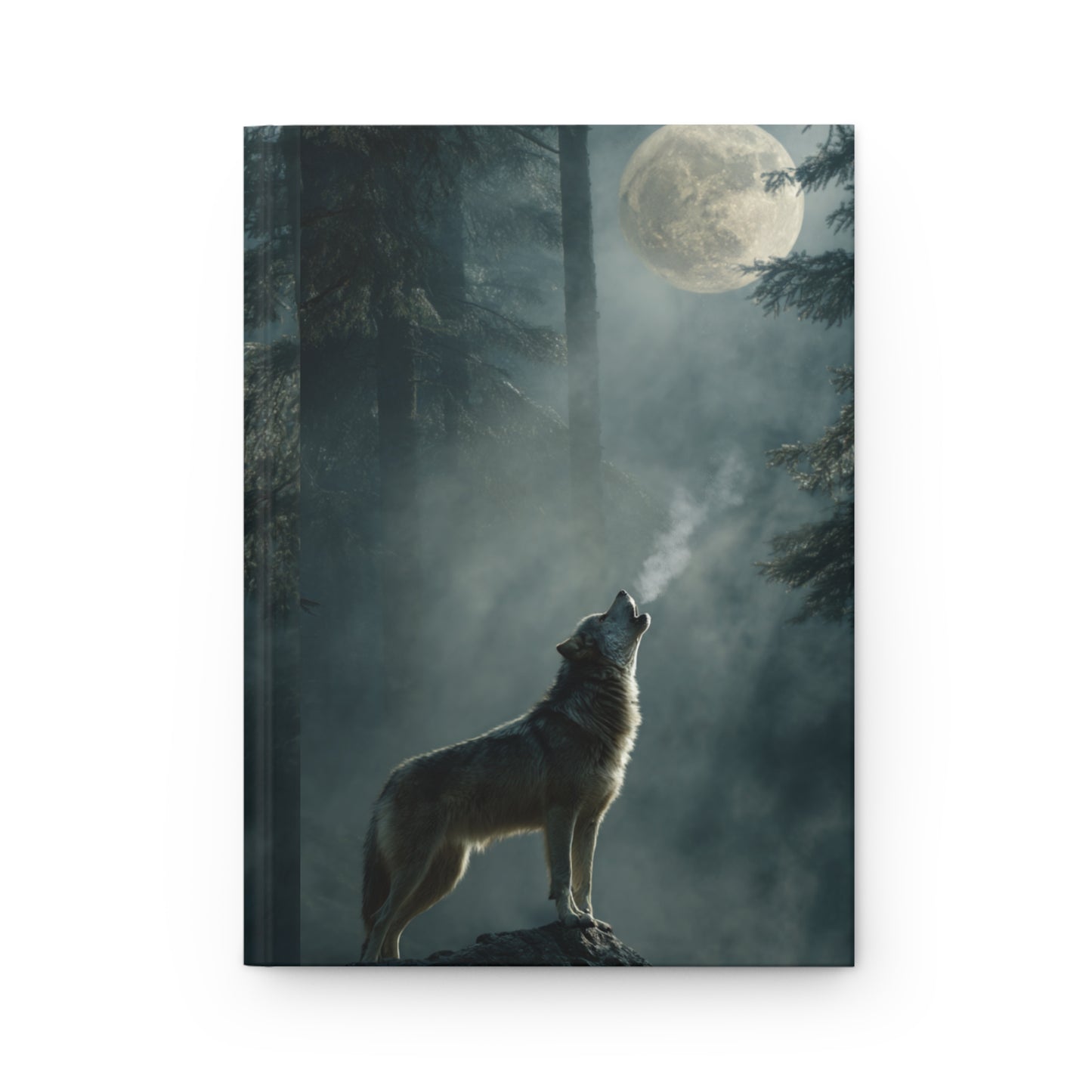 Howling Wolf Hardcover Journal