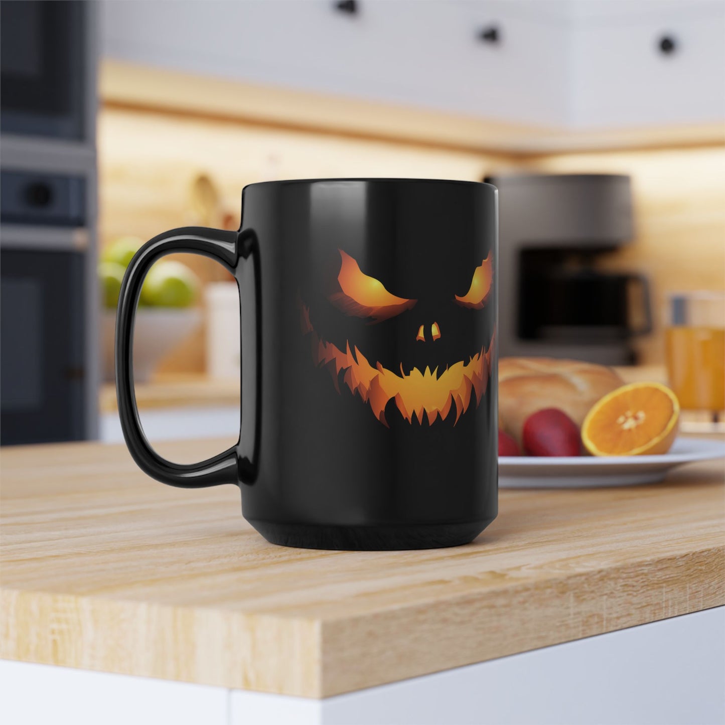 Spooky Jack-O'-Lantern Black Mug 11oz or 15oz
