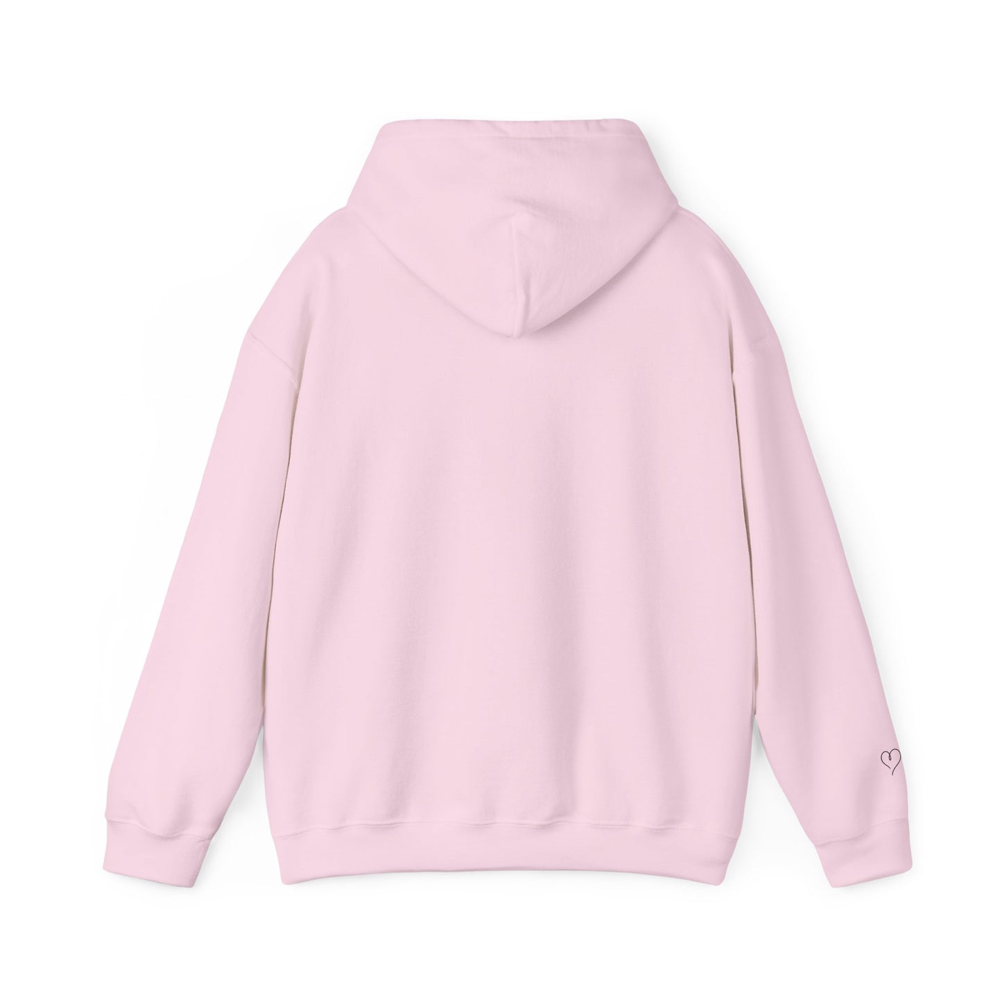 Sweater Weather Hoodie with Heart accent sleeve