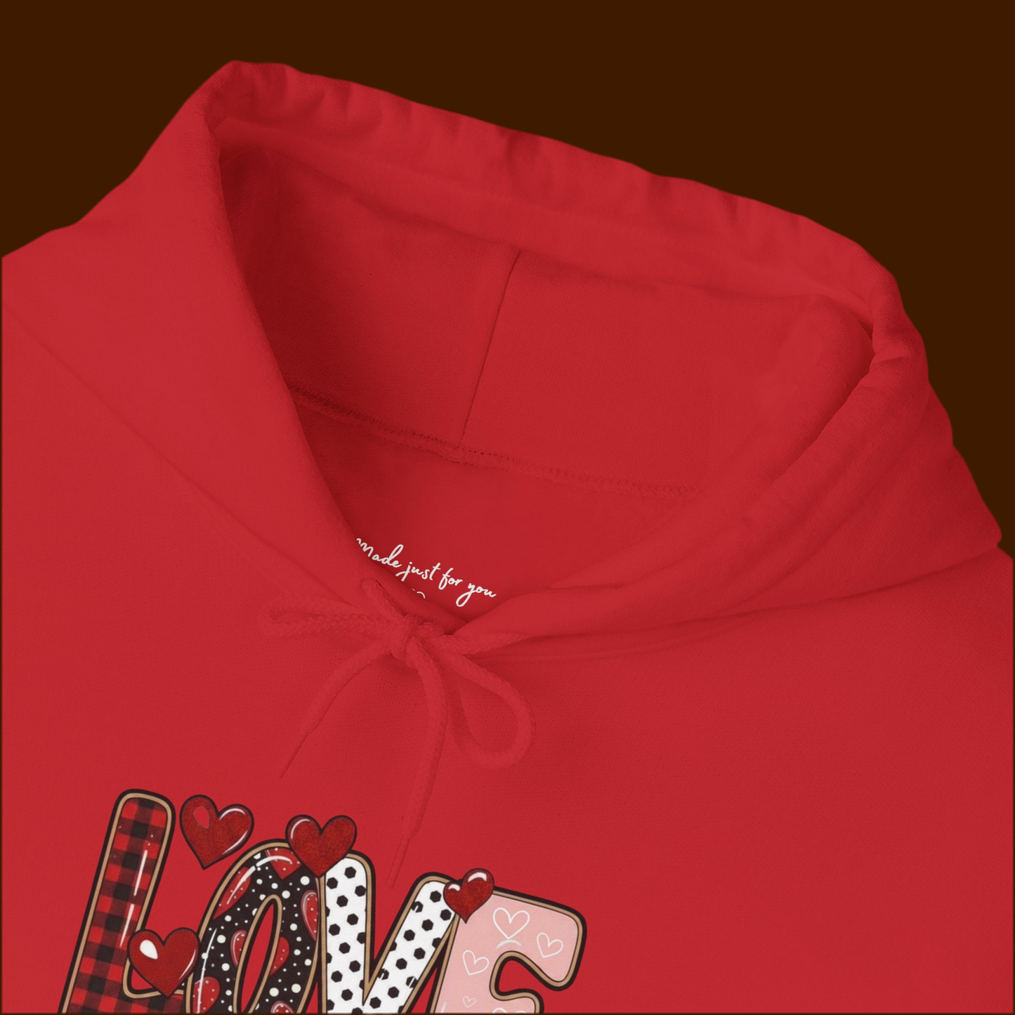 Love Never Fails Valentine’s Day Hoodie