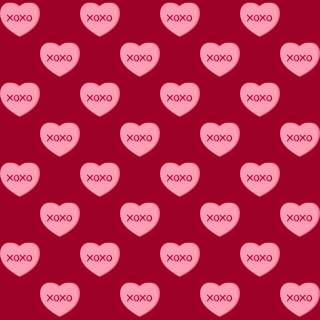 Valentine Conversation Hearts Leggings
