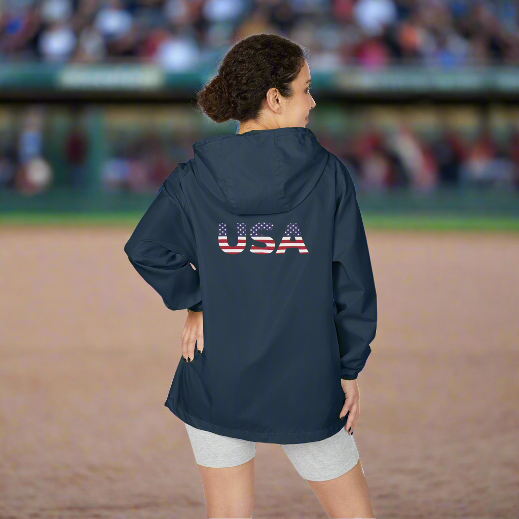 USA Eagle Windbreaker Jacket