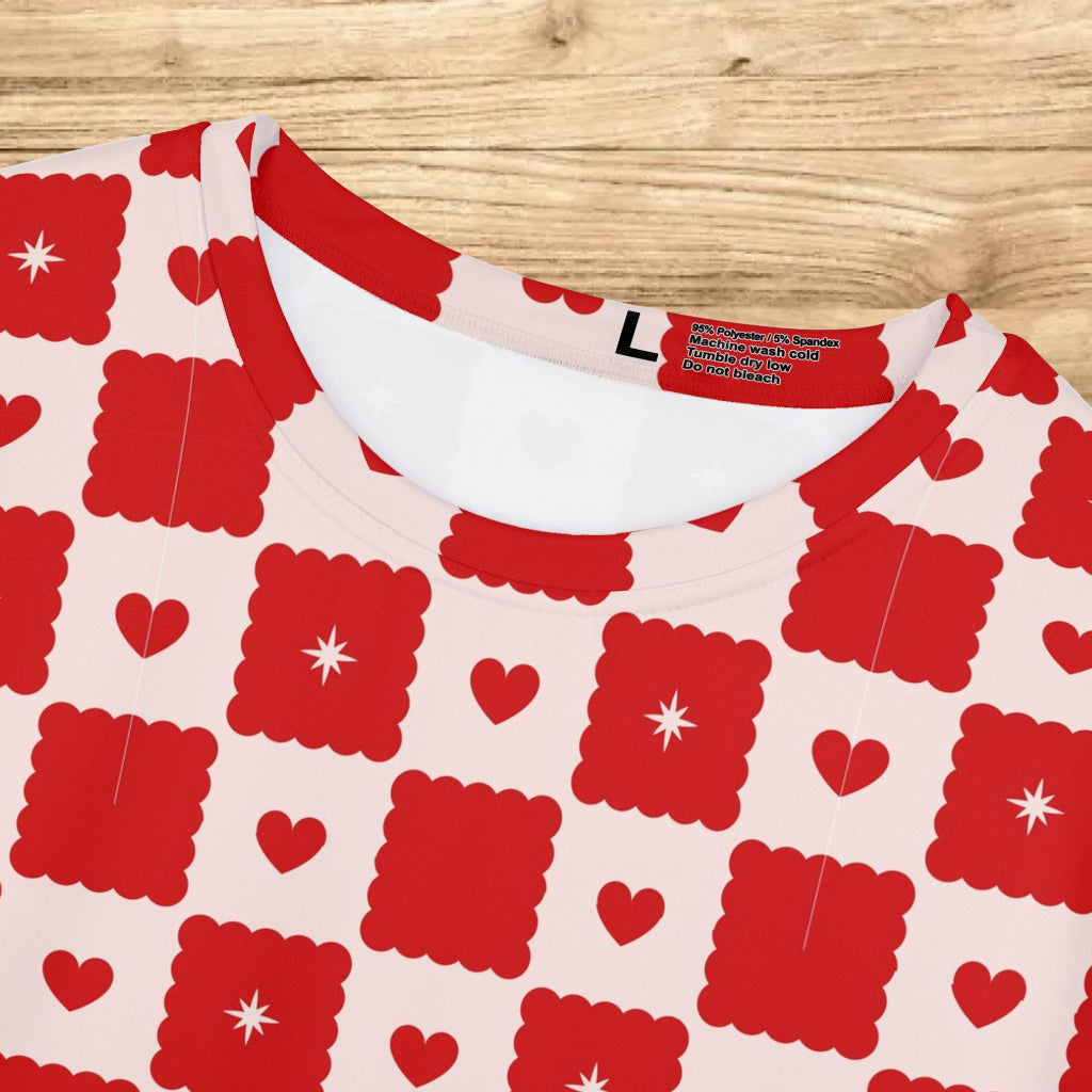 Women’s Hearts & Stars Short Sleeve T-Shirt