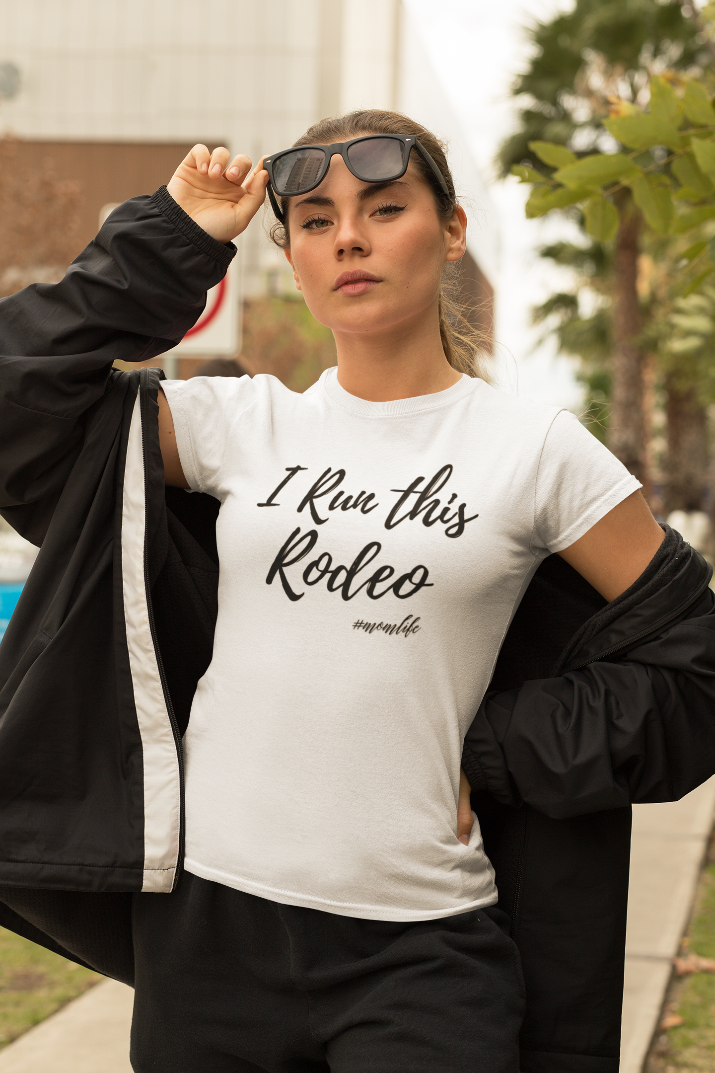I Run This Rodeo #momlife Tee
