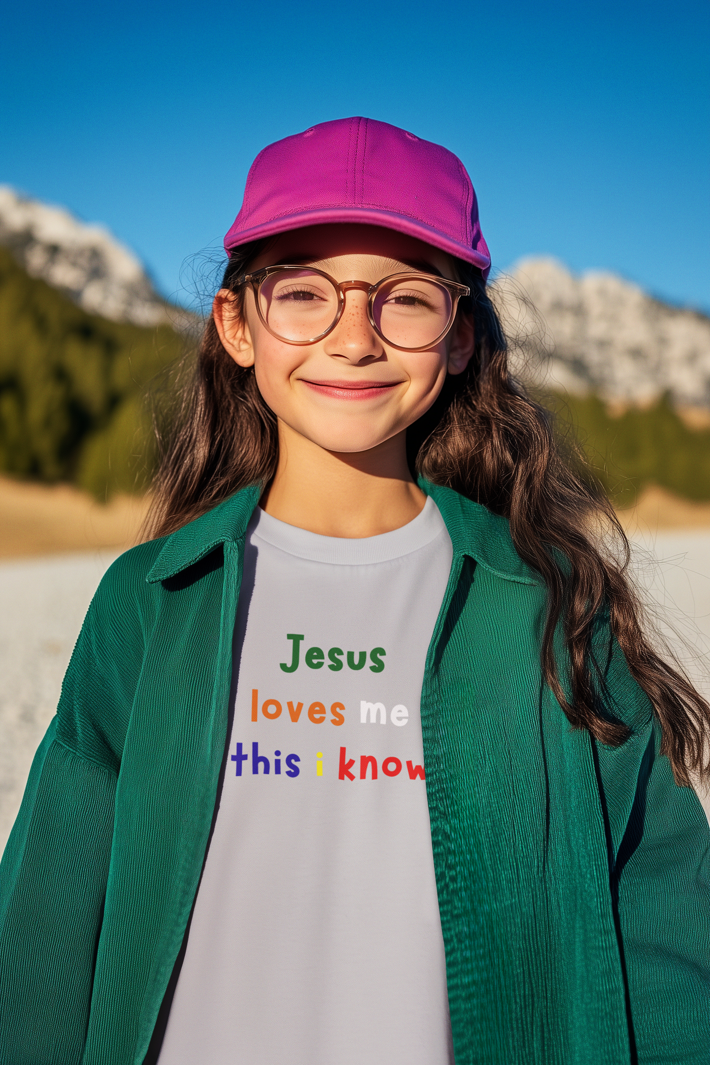 Kids “Jesus Loves Me This I Know” Tshirt