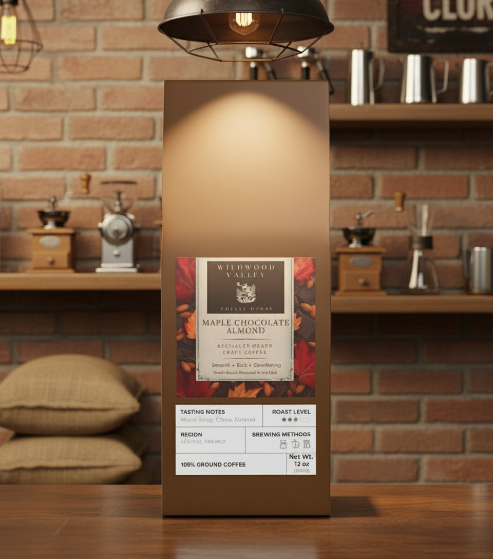 Maple Chocolate Almond Coffee Blend | Medium Roast