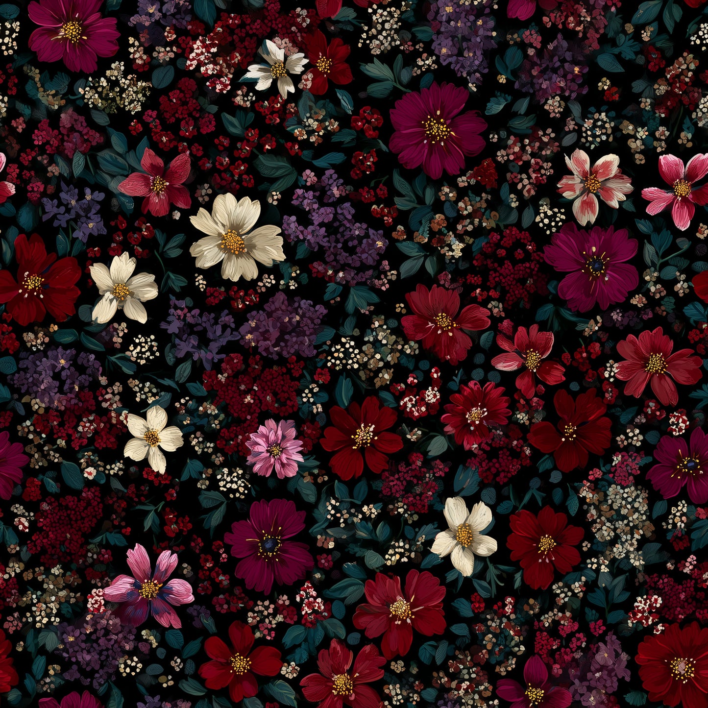 Midnight Floral Leggings