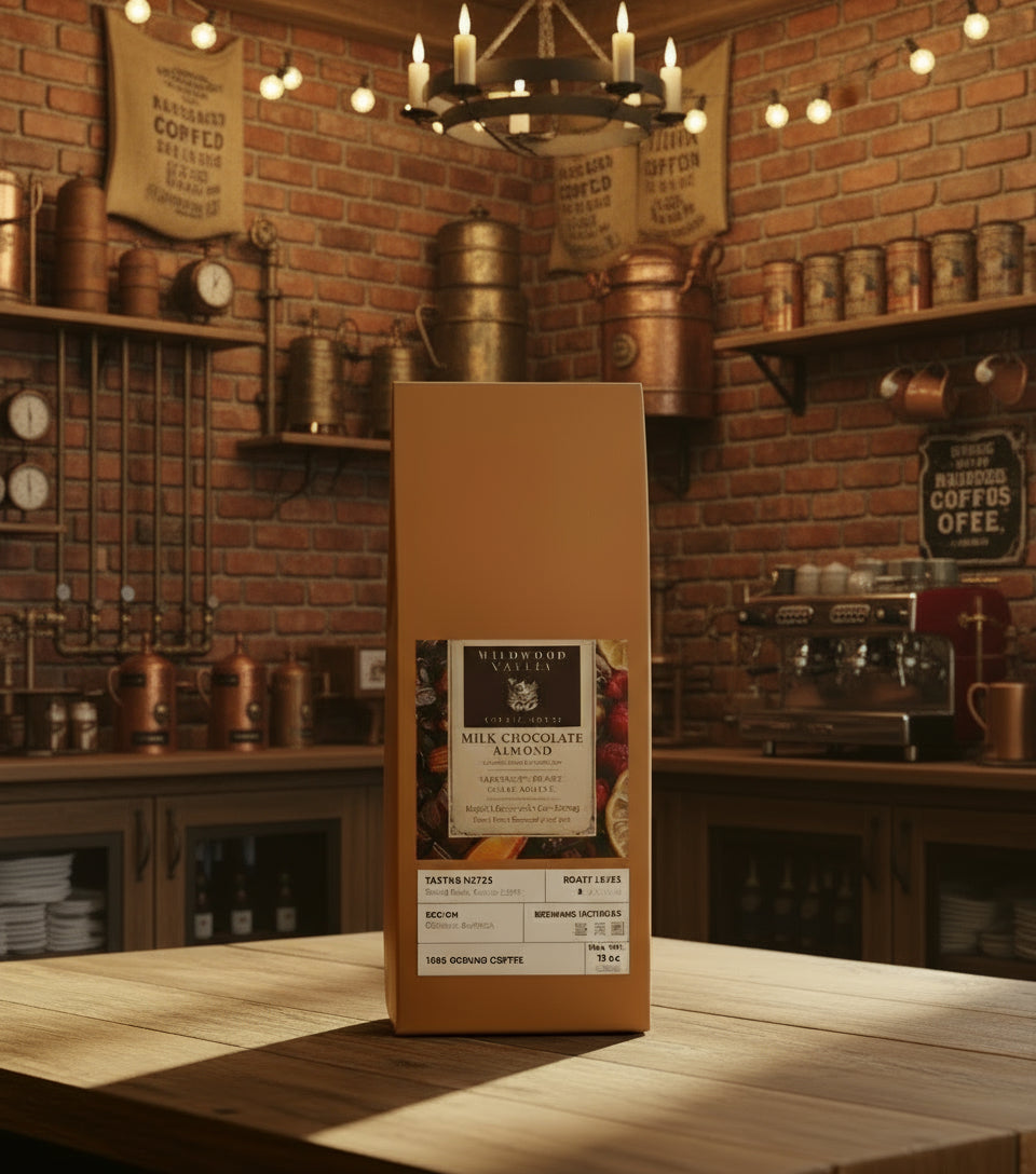 Milk Chocolate Almond Coffee Blend | Light Roast