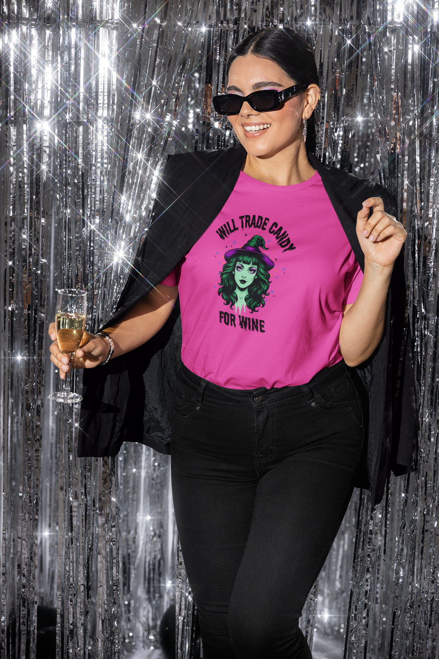 Candy for Wine Halloween T-Shirt