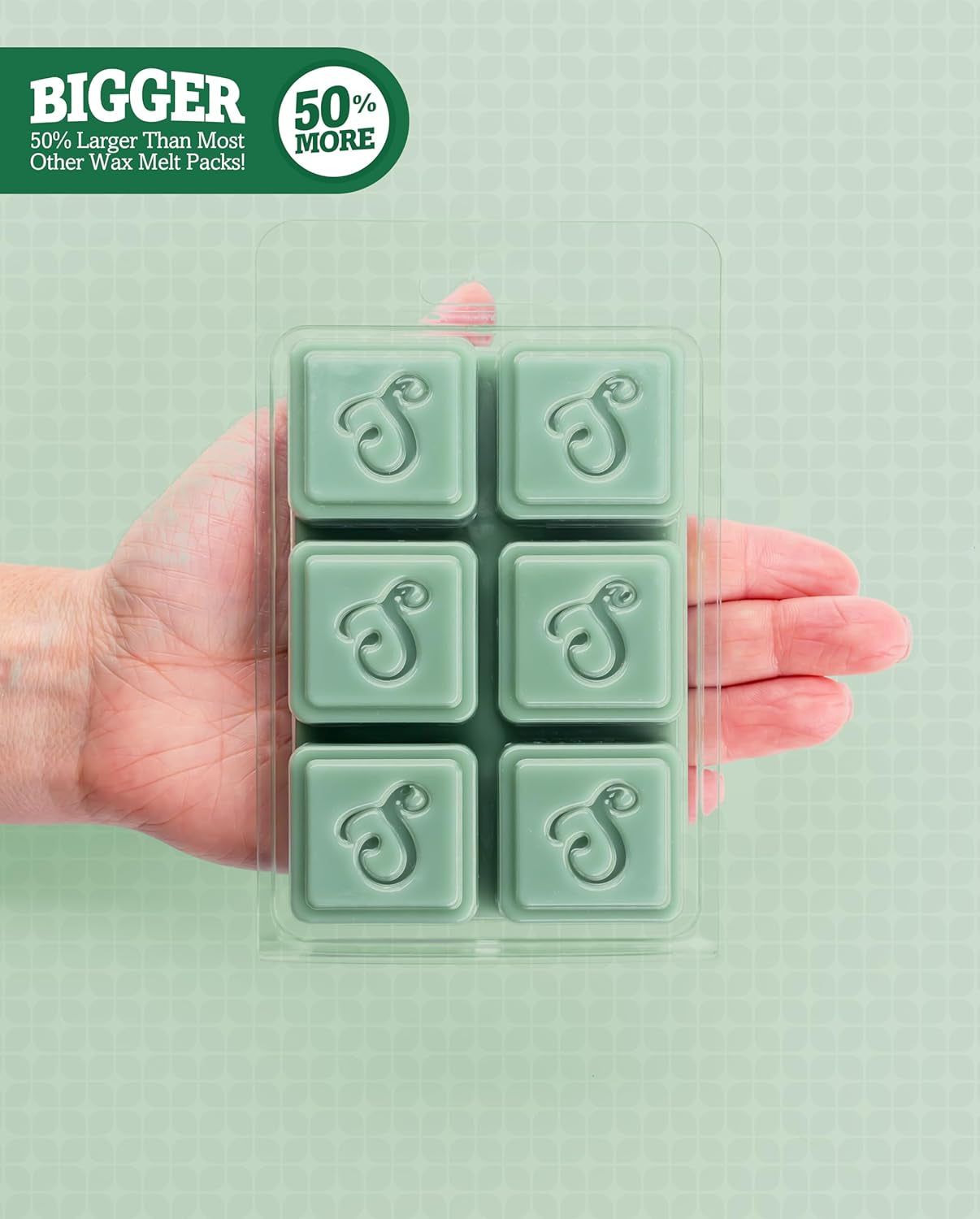 Bayberry Fir Wax Melts - Formula 117-1 Highly Scented 3 Oz. Bar - Made with Natural Oils - Christmas & Holiday Air Freshener Cubes Collection