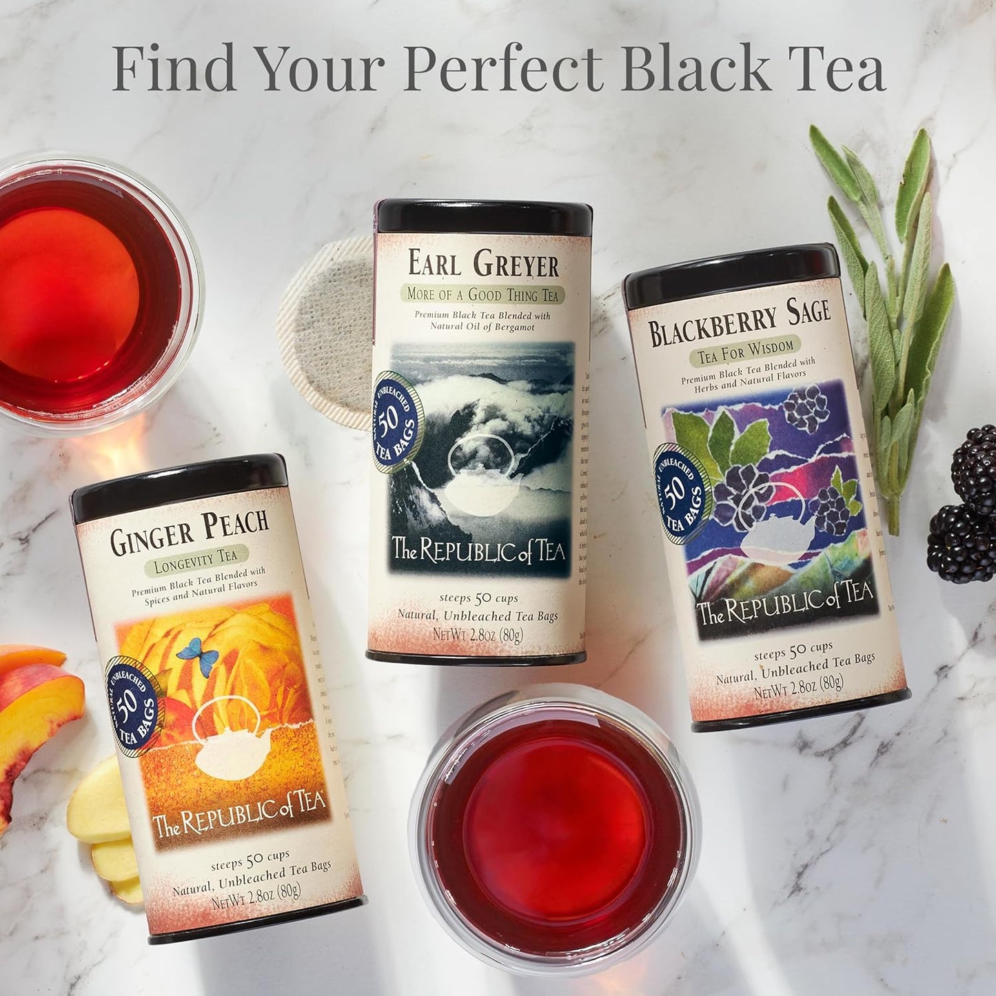 – Lucky Irish Breakfast Black Tea Bags, Naturally Caffeinated, 50 Servings