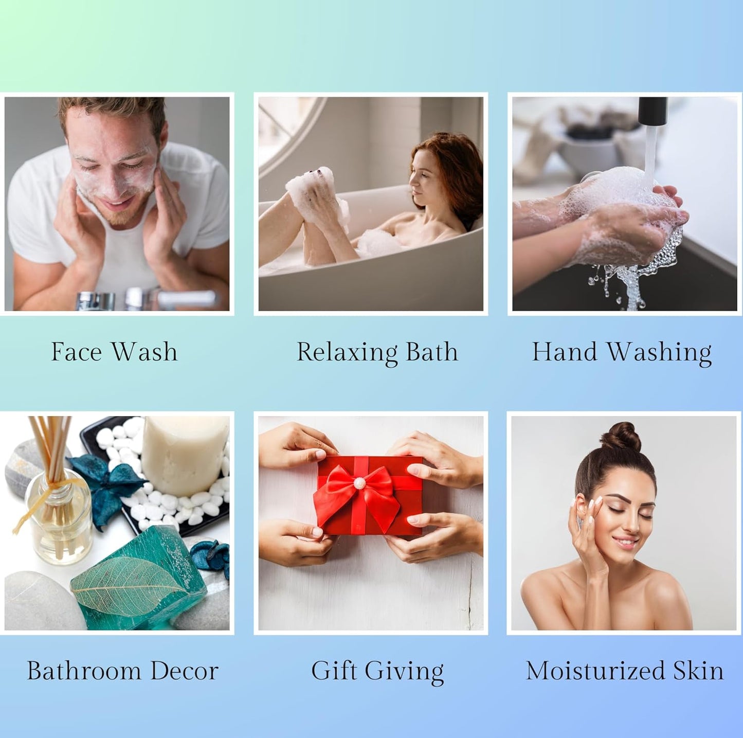 Crystal Rock Soap Collection – Nature’s Beauty, Hidden Gem