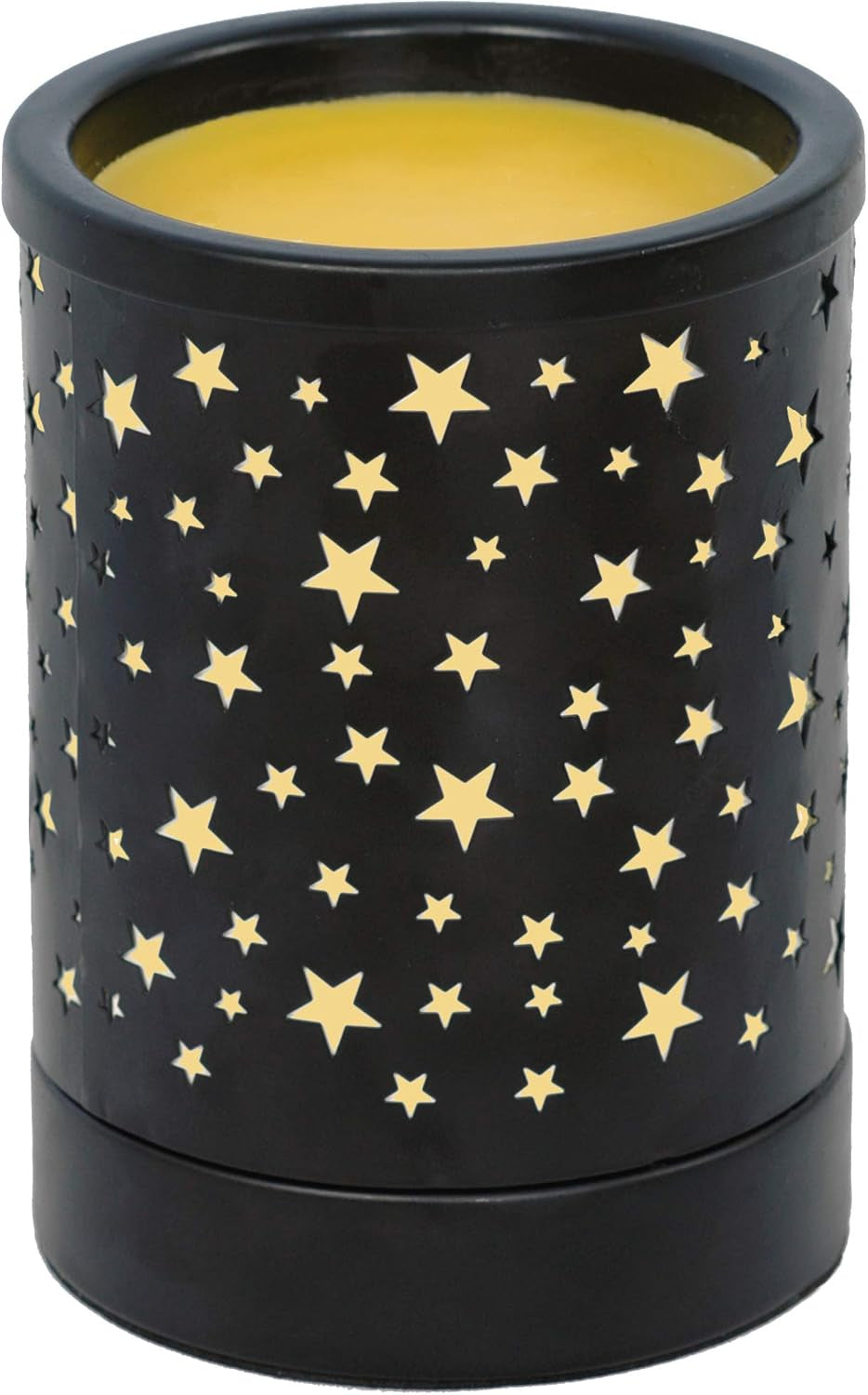 Metal Wax Melt Warmer Electric Wax Burner Melter Fragrance Warmer for Home Office Bedroom Living Room Gifts & Decor (Stars)